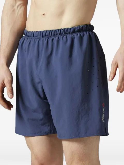 perforated running shorts by REEBOK