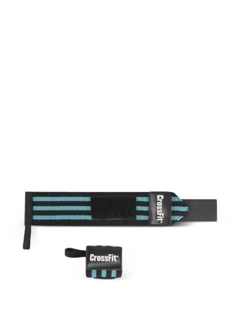 striped wrist wraps by REEBOK