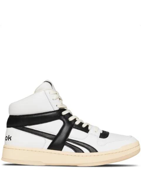 two-tone panelled high-top sneakers by REEBOK