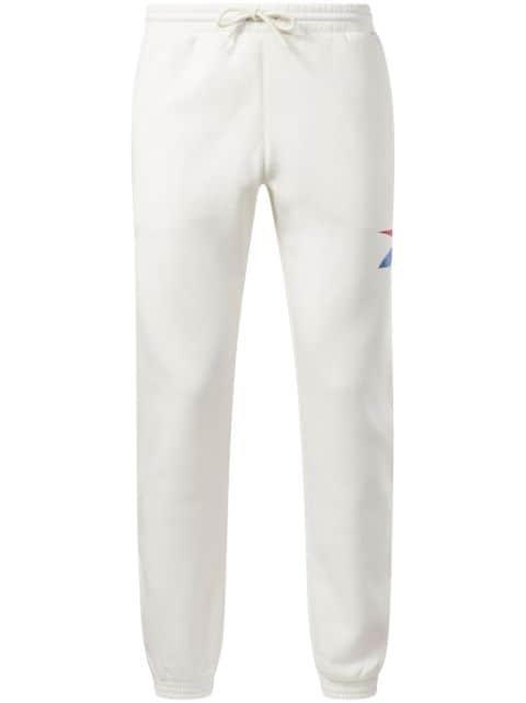 vector-logo track pants by REEBOK