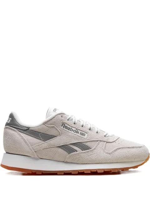 x Places + Faces Classic Leather "Chalk/Silver/White" sneakers by REEBOK