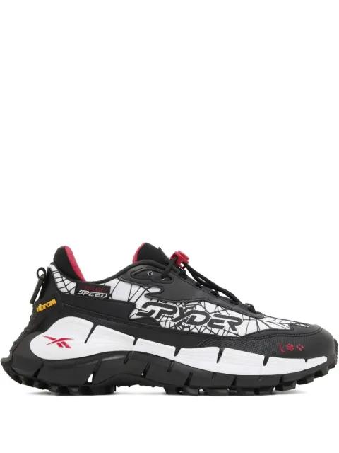 x Spyder Zig Kinetica 2.5 "White/Black/Scarlet Red" sneakers by REEBOK