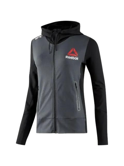 zipped hood performance jacket by REEBOK