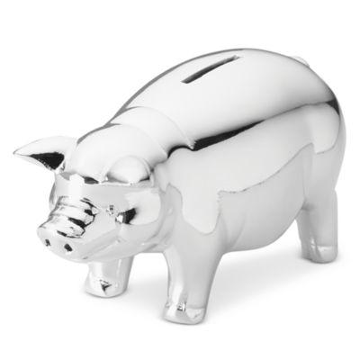 Classic Porcelain Piggy Bank by REED&BARTON