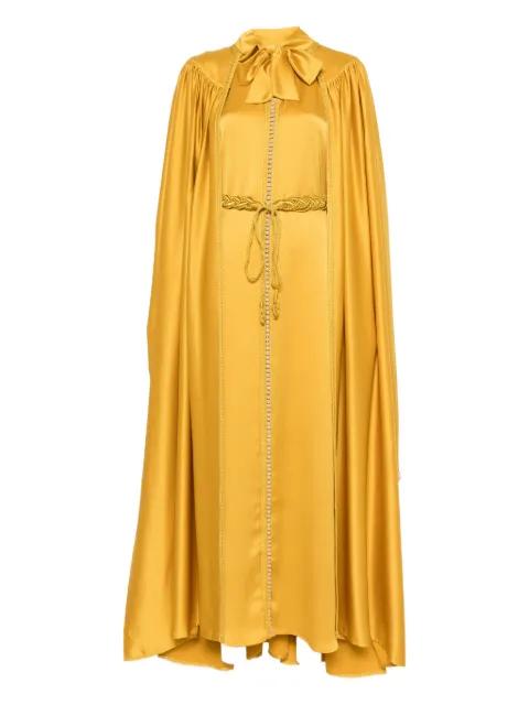 detail-embroidered kaftan set by REEM AL DHAHERI