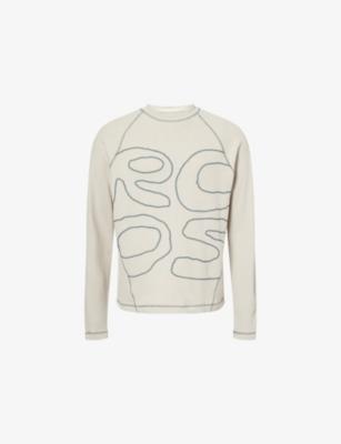 Logo Waffle Cotton-Blend Long-Sleeve T-shirt by REESE COOPER