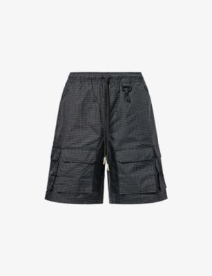 Tahoe Check-Print Ripstop Cargo Shorts by REESE COOPER