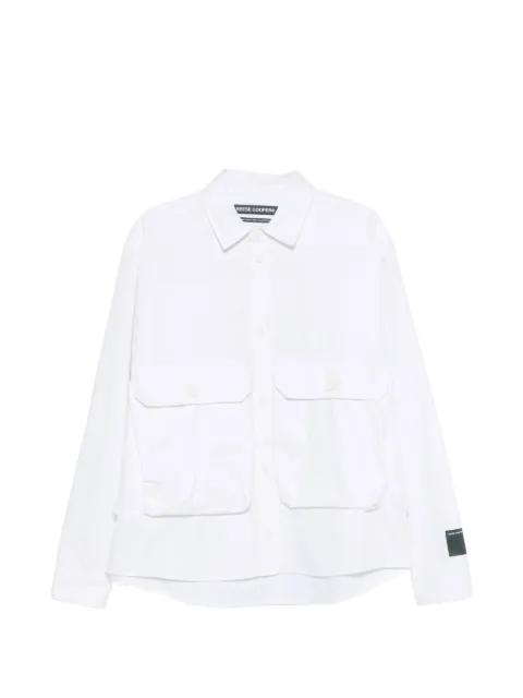 cargo button cotton shirt by REESE COOPER