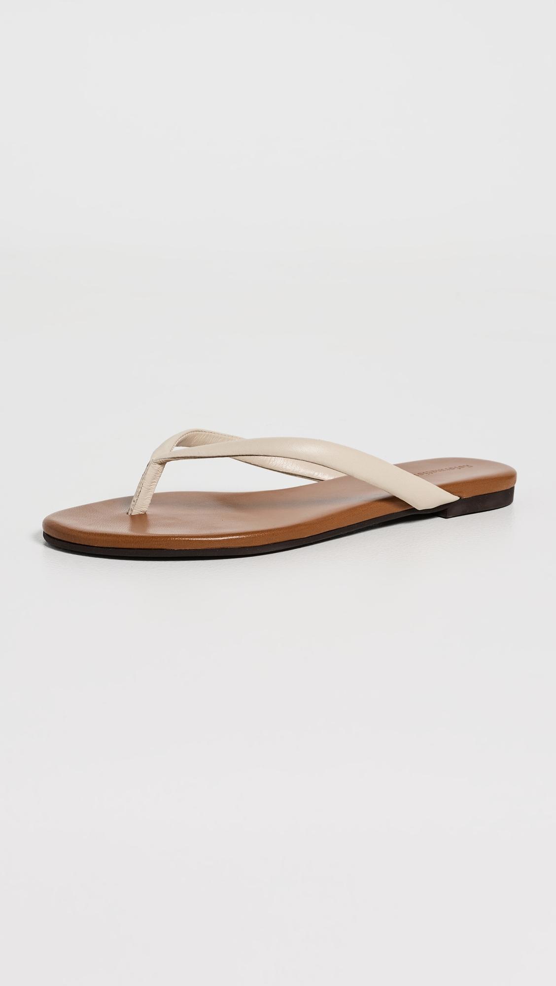 Amelia Flat Thong Sandals by REFORMATION