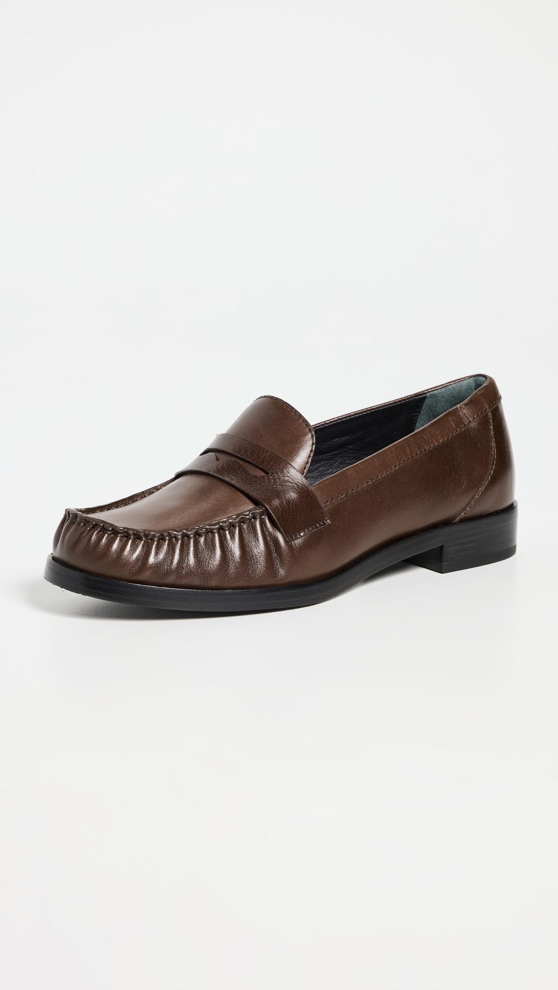 Ani Ruched Loafers by REFORMATION