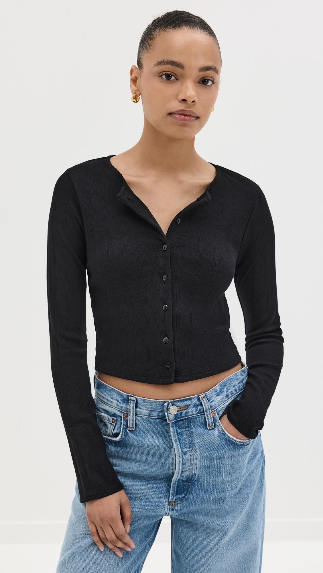 Ari Knit Cardigan by REFORMATION