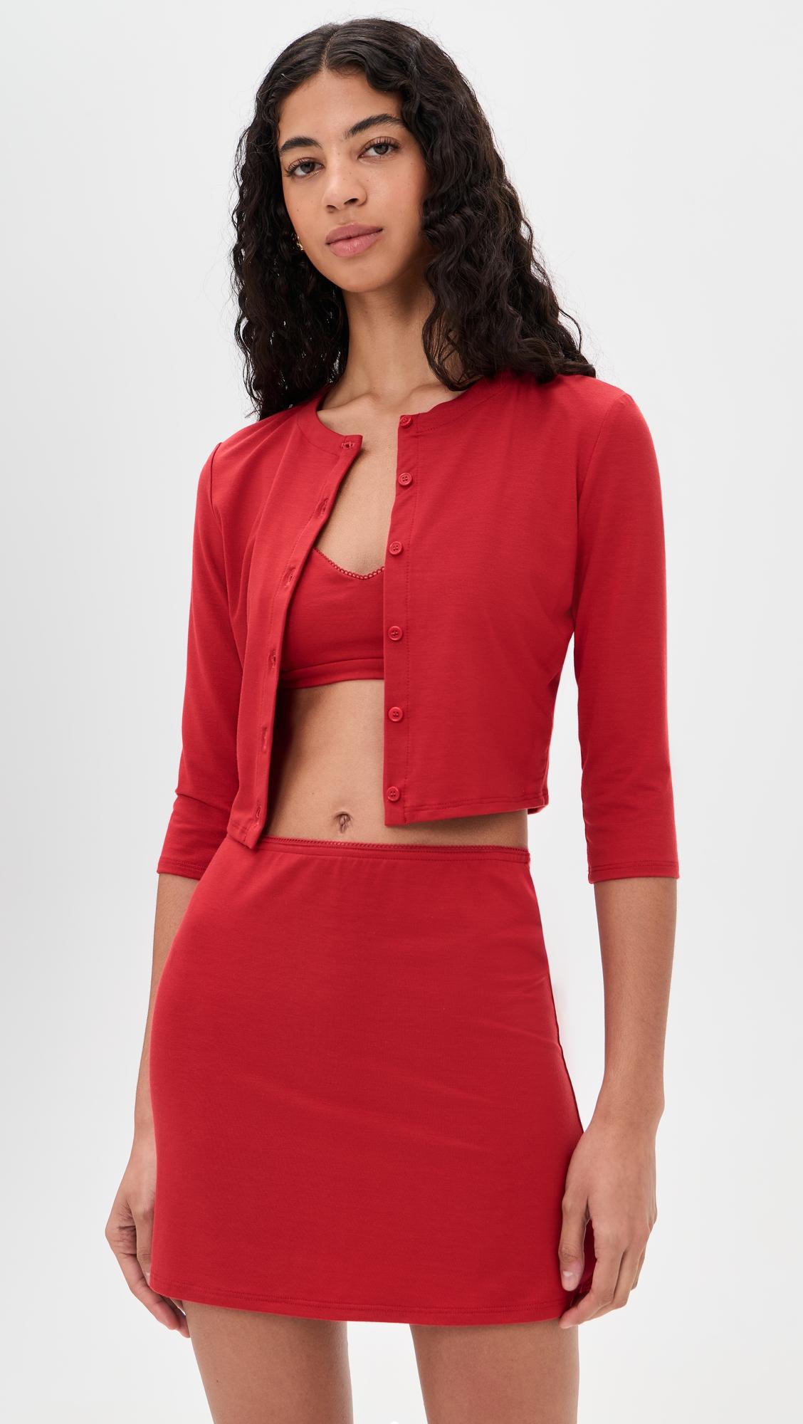 Ava Knit Three-Piece Set by REFORMATION