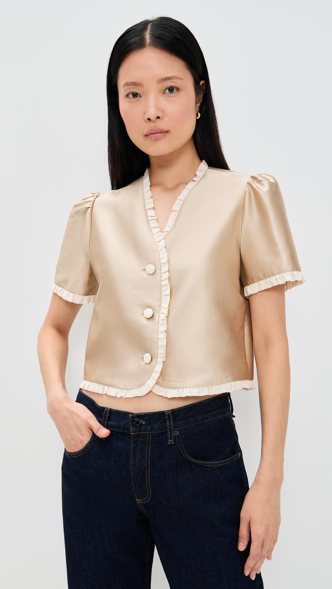 Bess Top by REFORMATION