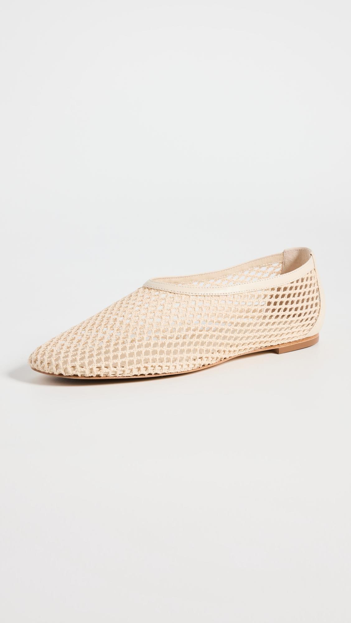 Brit Crochet Ballet Flats by REFORMATION