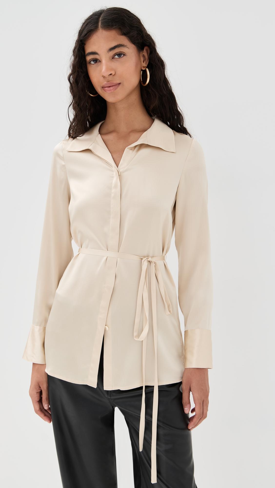 Camilla Silk Top by REFORMATION