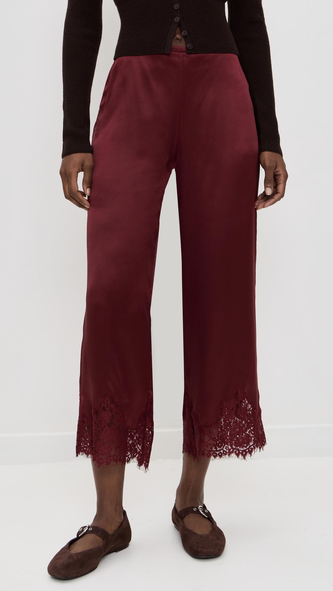 Carolina Silk Pants by REFORMATION