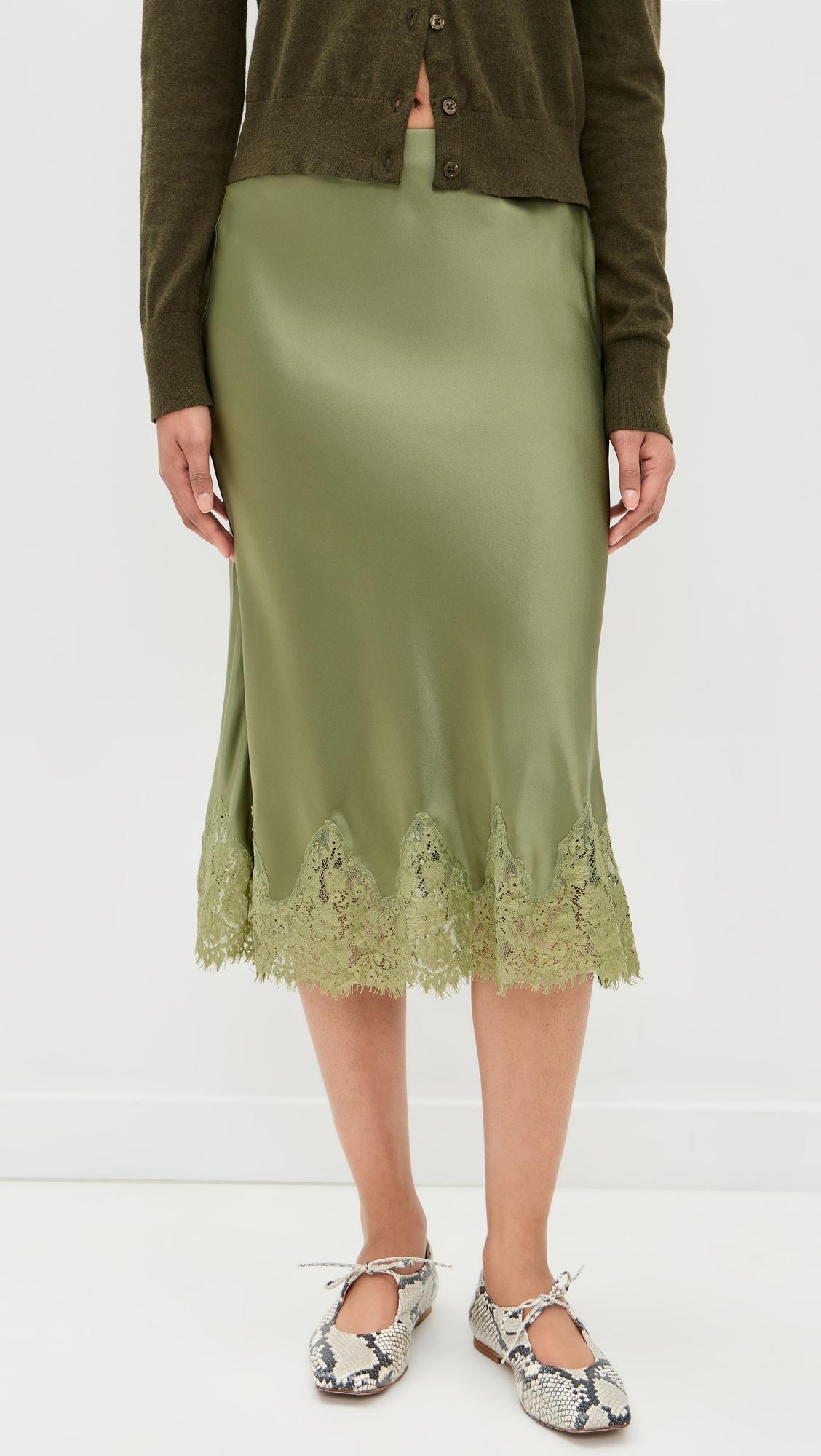Carolina Silk Skirt by REFORMATION