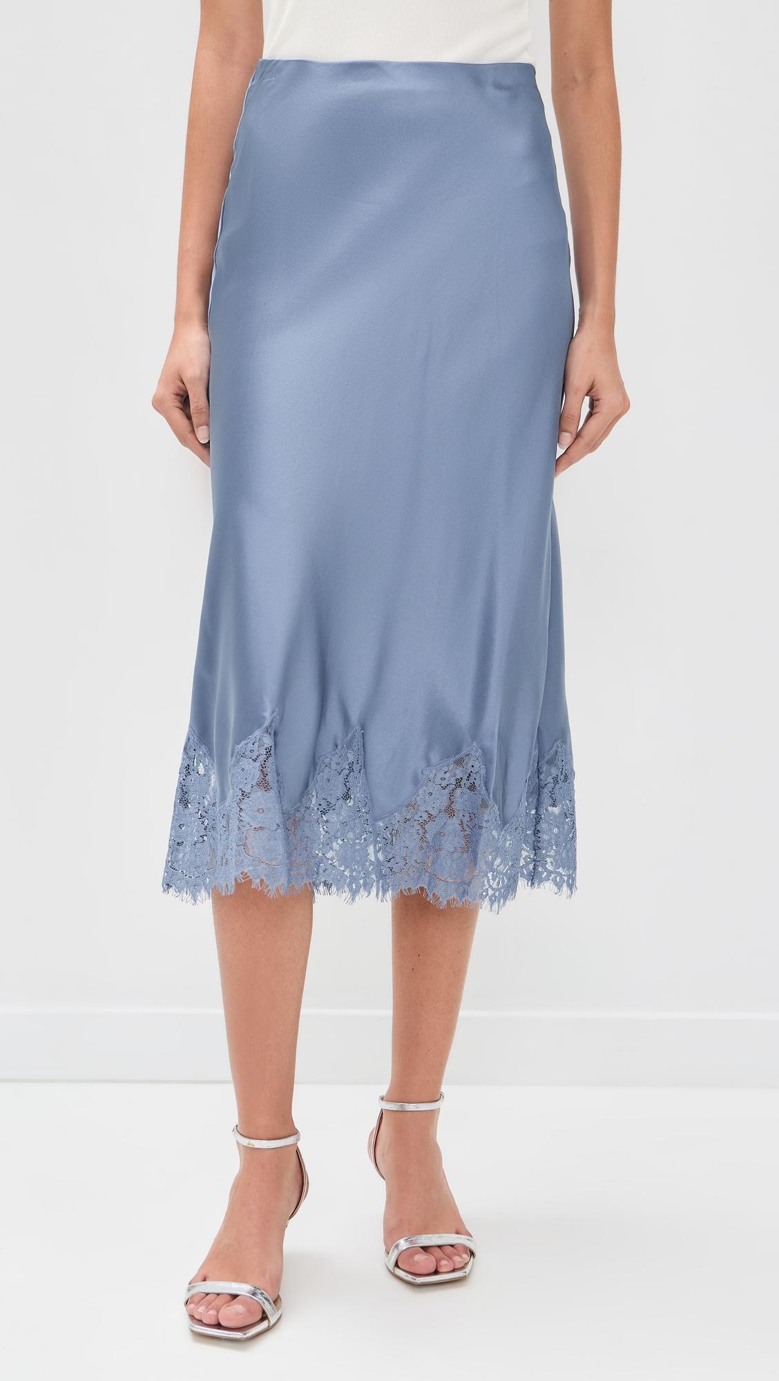 Carolina Silk Skirt by REFORMATION