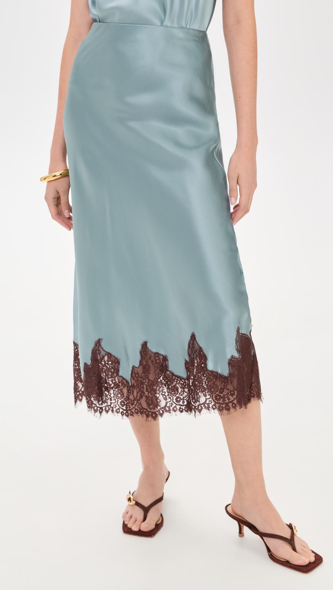 Carolina Silk Skirt by REFORMATION