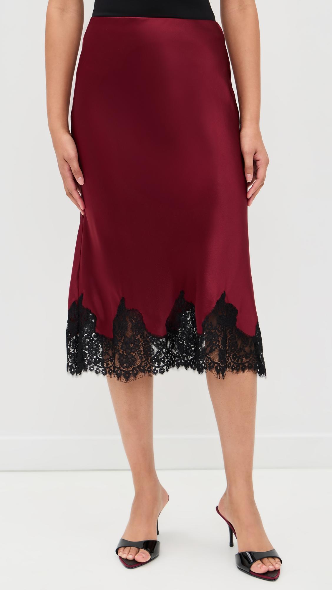 Carolina Silk Skirt by REFORMATION