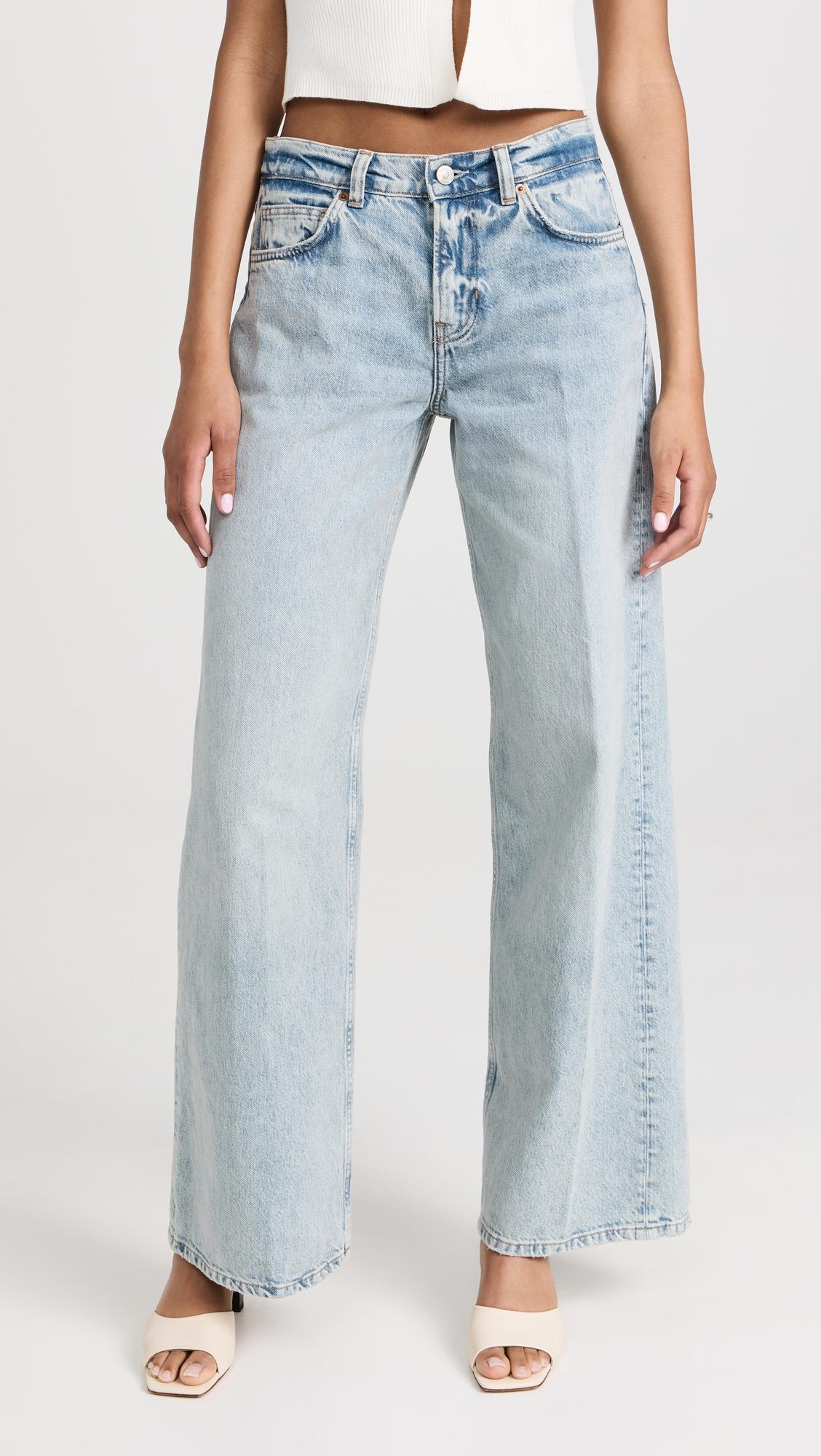 Cary Low Rise Slouchy Wide Leg Jeans by REFORMATION