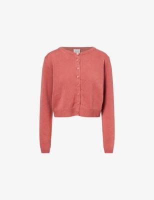 Clara Round-Neck Cashmere Cardigan by REFORMATION