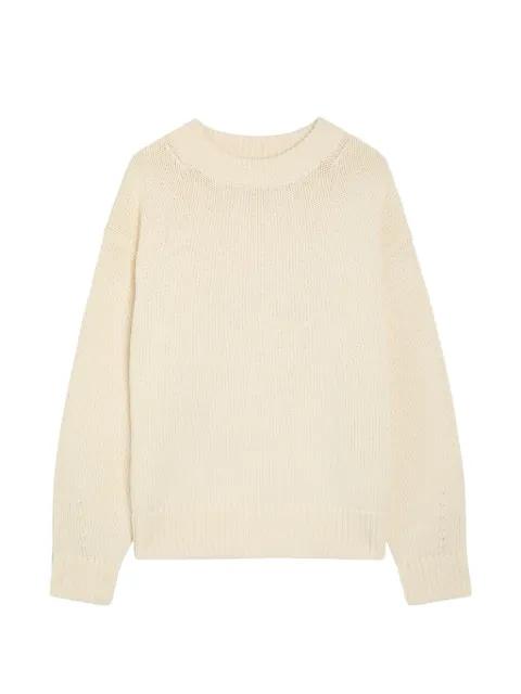 Cove ribbed-knit crew-neck sweater by REFORMATION