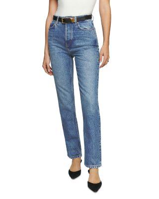 Cynthia High Rise Straight Jeans by REFORMATION