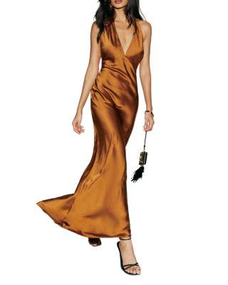 Daniela Silk Dress by REFORMATION