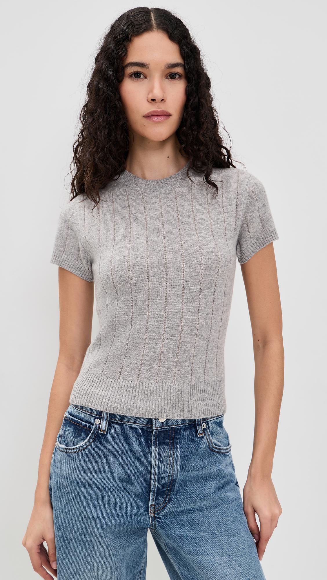 Darcy Cashmere Tee by REFORMATION