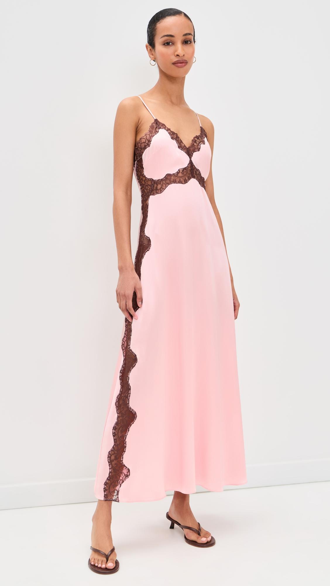 Ericka Silk Dress by REFORMATION