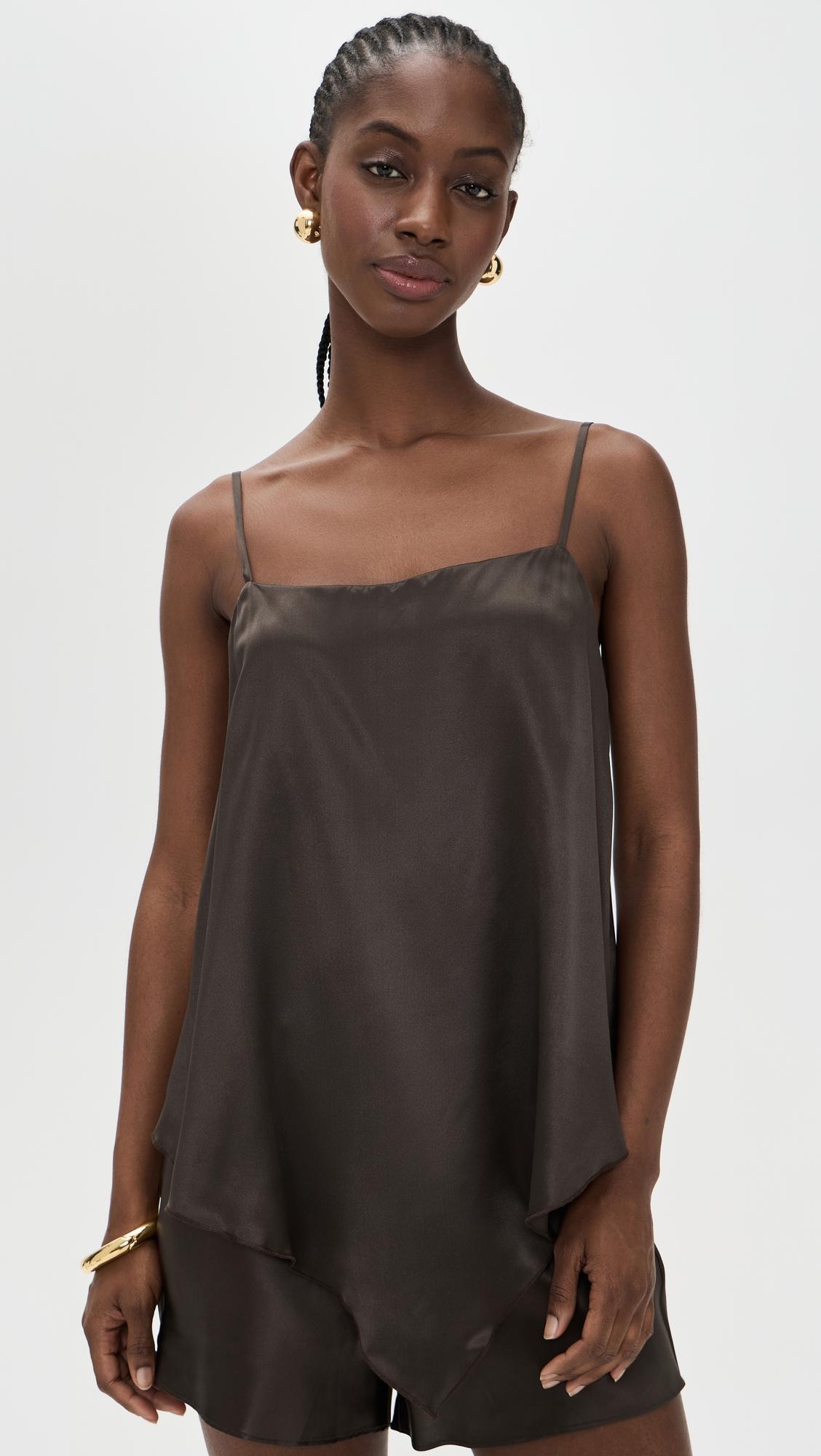 Esme Silk Top by REFORMATION