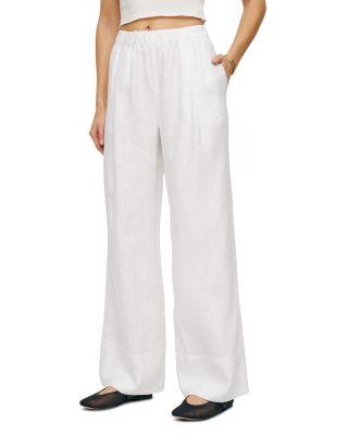 Fernando Linen Wide Leg Pant by REFORMATION
