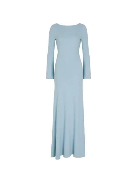 Florence long-sleeve boat-neck maxi dress by REFORMATION