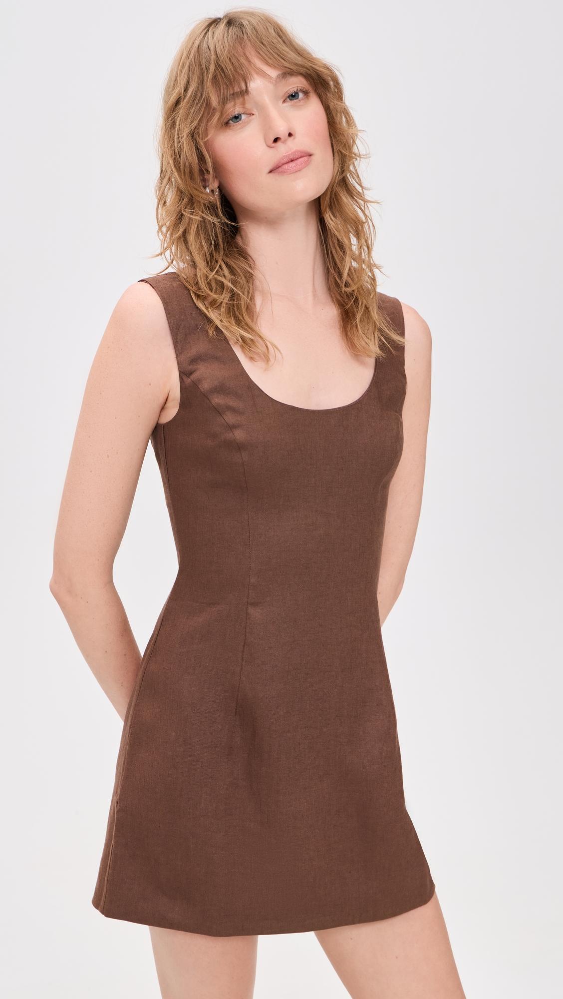 Franceska Linen Dress by REFORMATION
