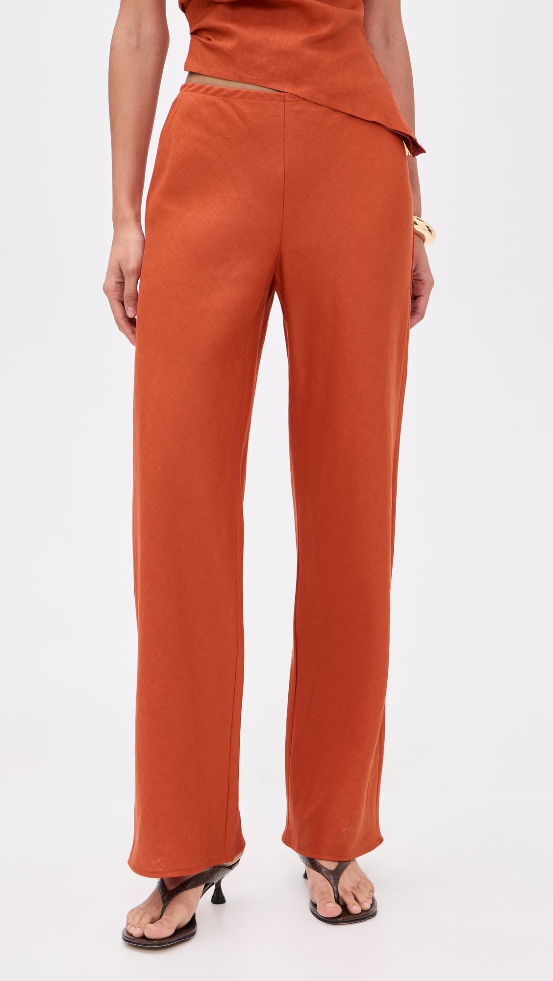 Gale Linen Pants by REFORMATION