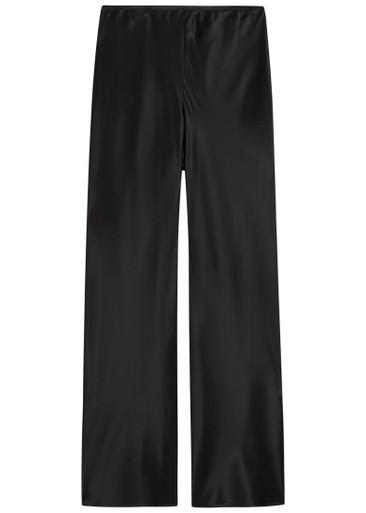 Gale straight-leg satin trousers by REFORMATION