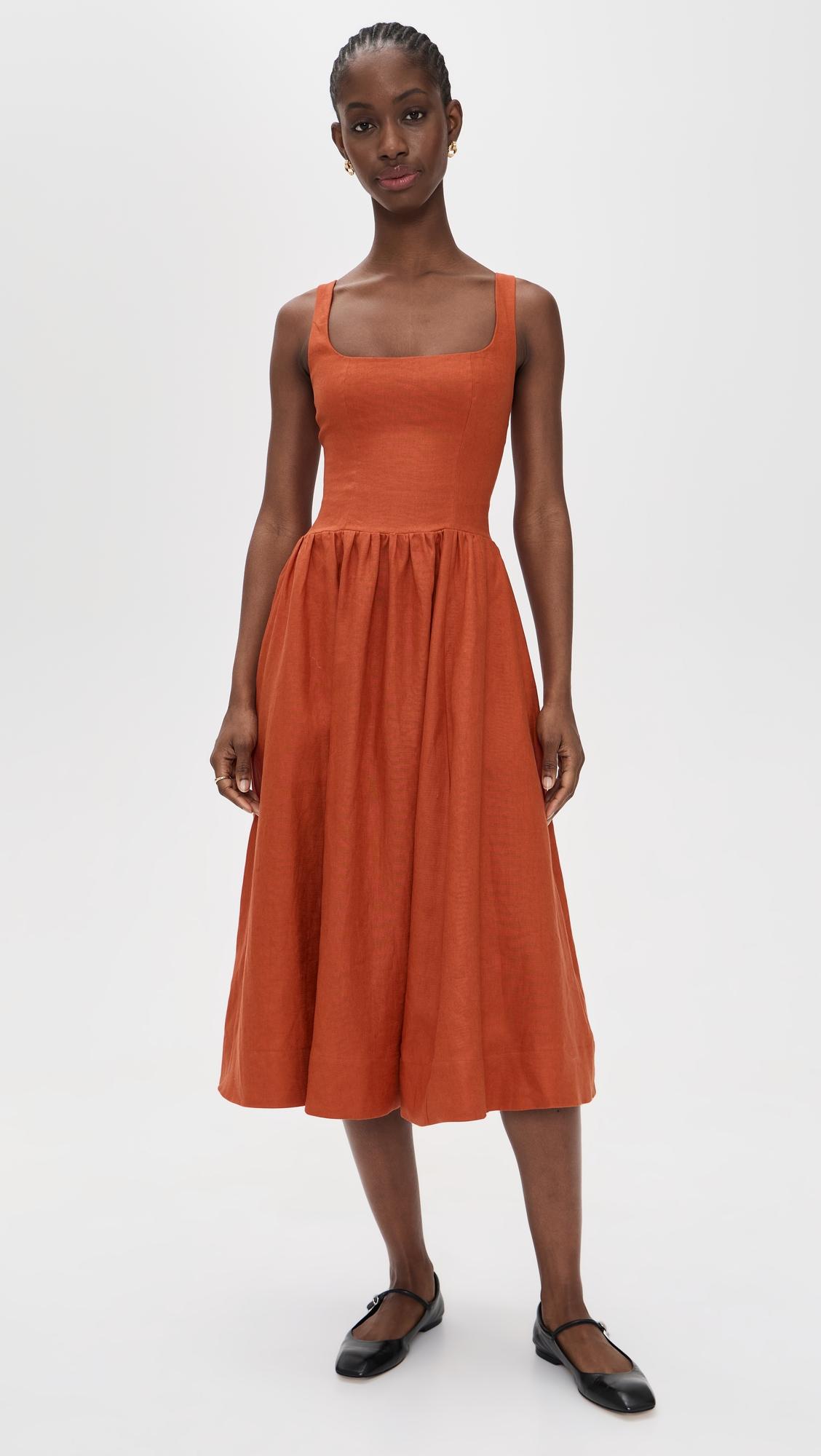 Janu Linen Dress by REFORMATION