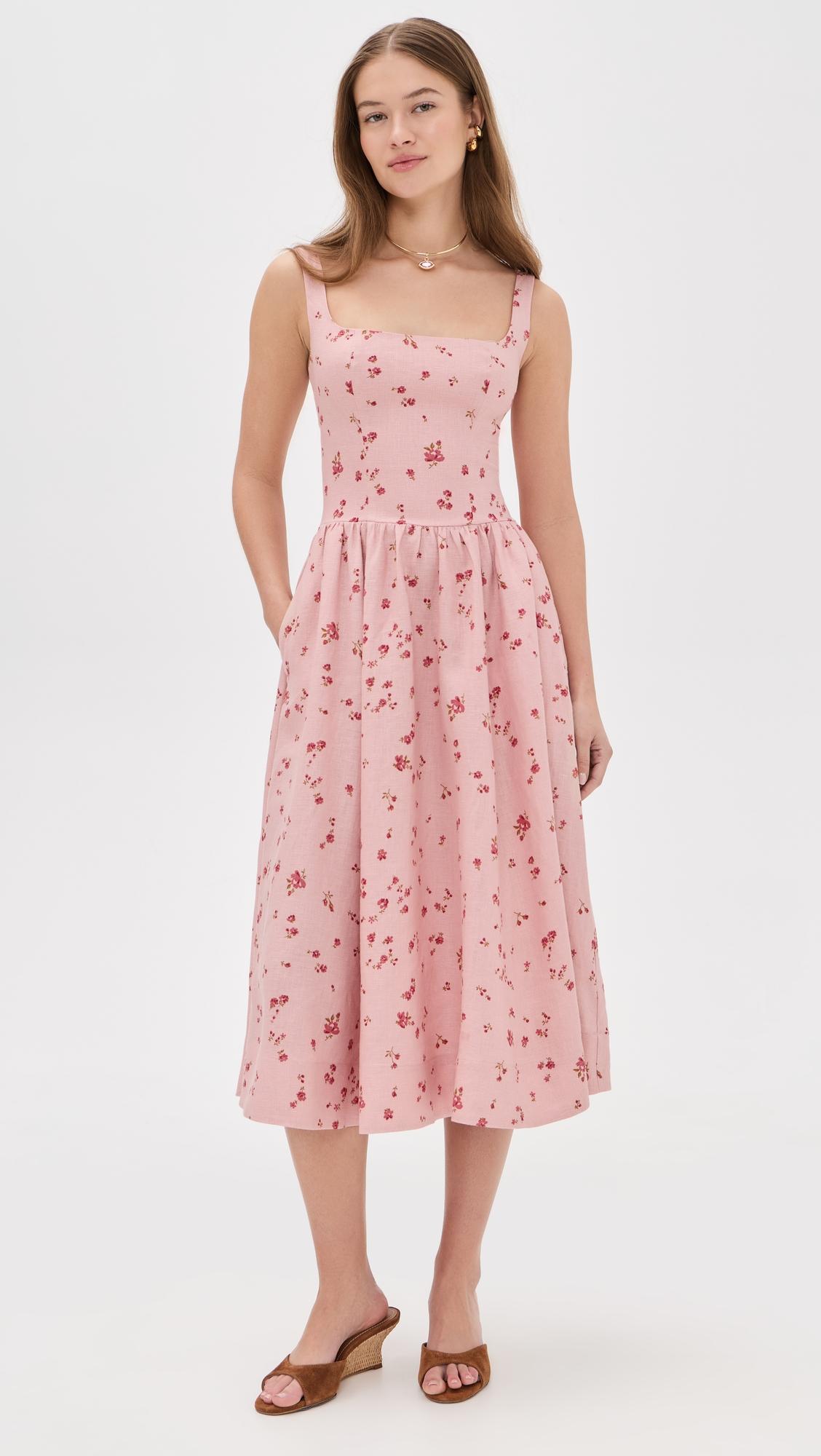 Janu Linen Dress by REFORMATION