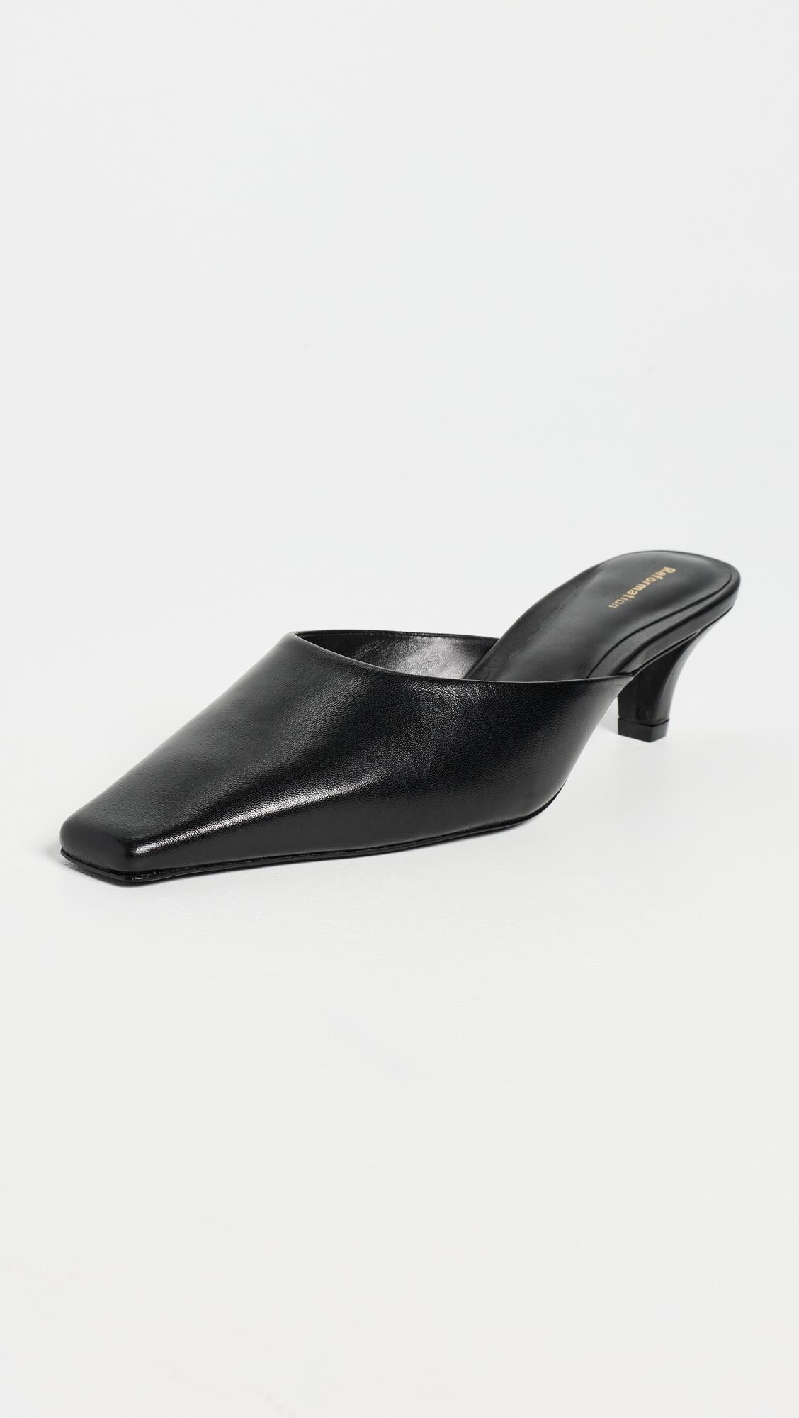 Jeanne Heeled Mules by REFORMATION