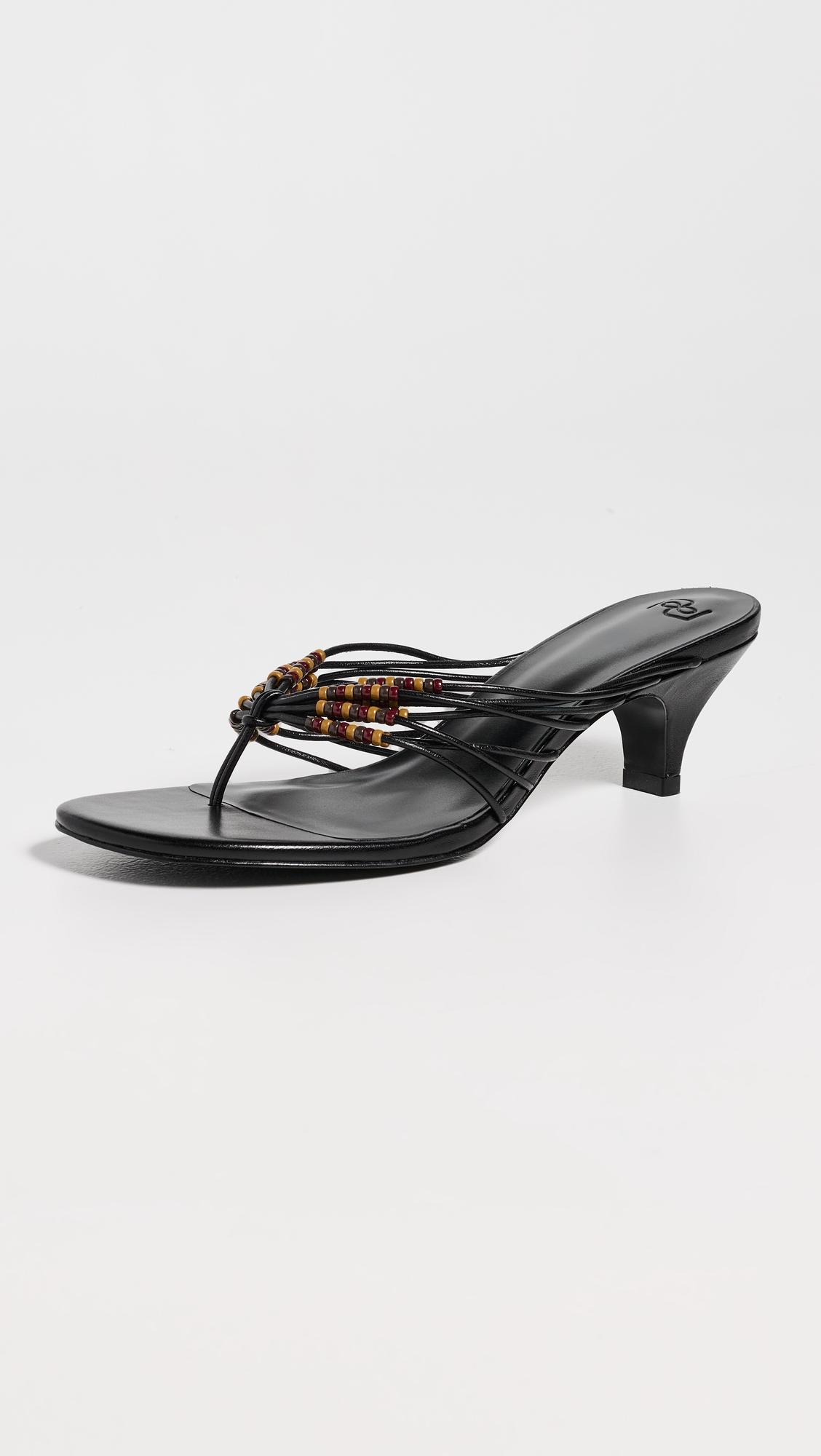 Jessica Heeled Thong Sandals by REFORMATION