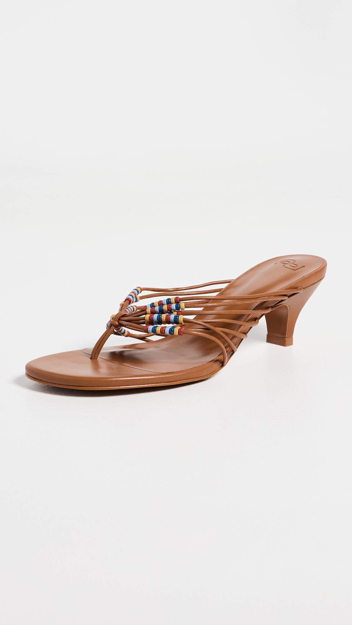 Jessica Heeled Thong Sandals by REFORMATION