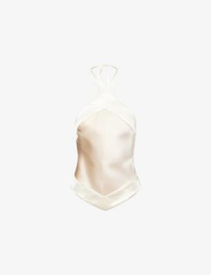 Jillian Silk Top by REFORMATION