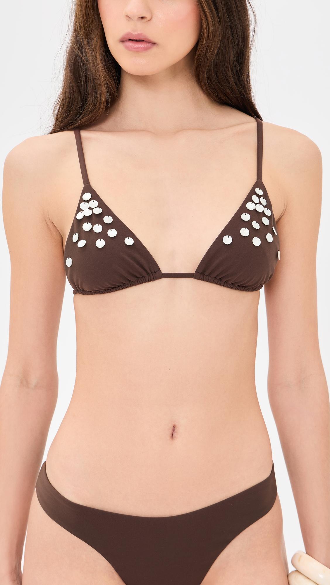 Kaia Bikini Top by REFORMATION