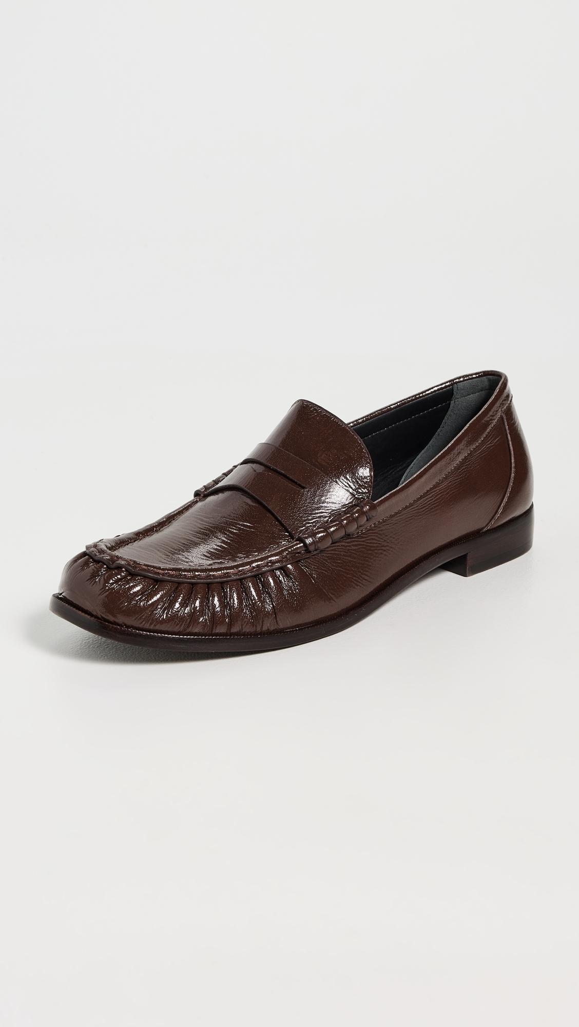 Kelly Ruched Loafers by REFORMATION