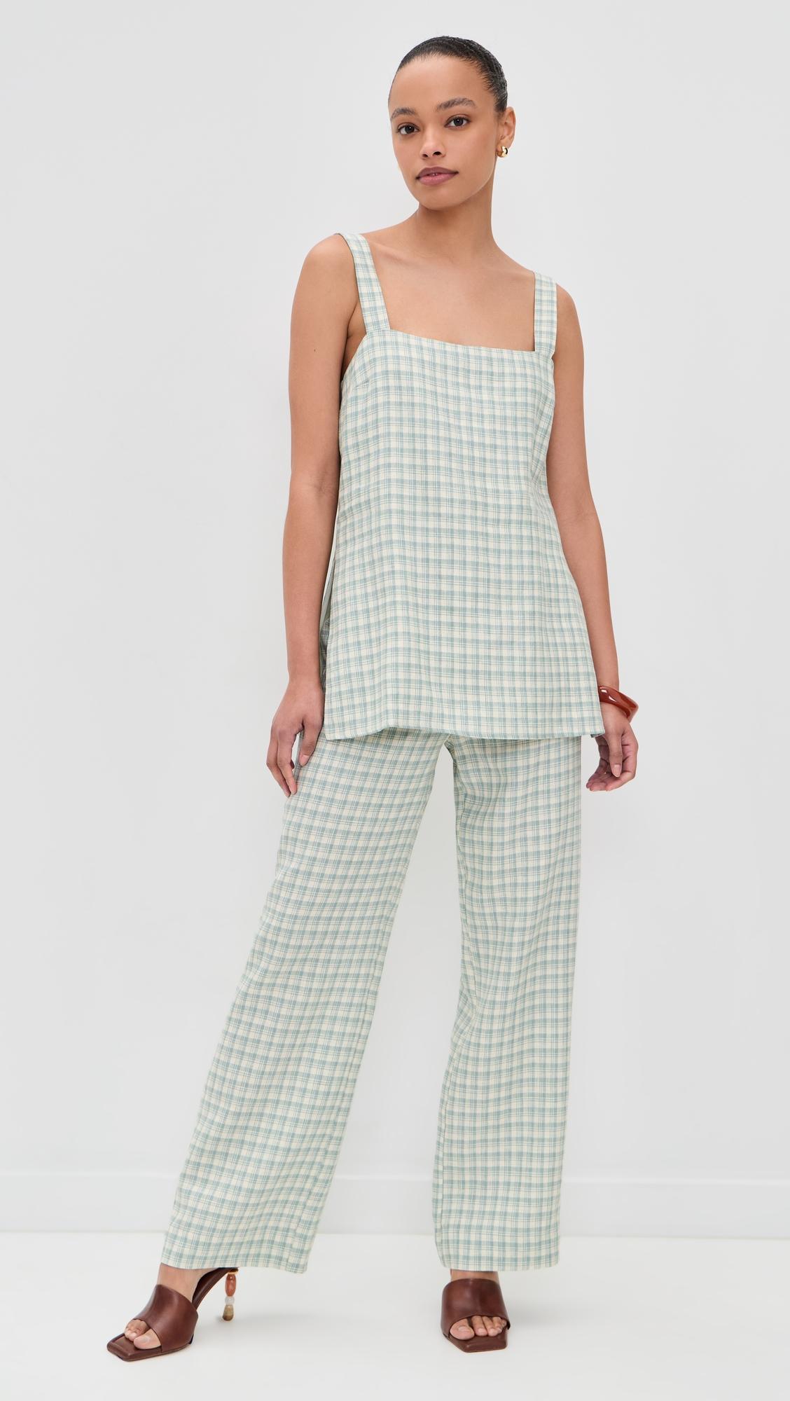 Kristen Linen Two Piece Set by REFORMATION