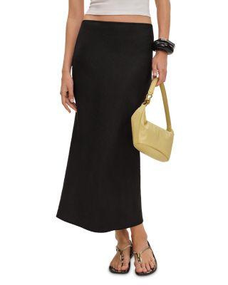 Layla Linen Skirt by REFORMATION