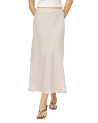 Layla Linen Skirt by REFORMATION