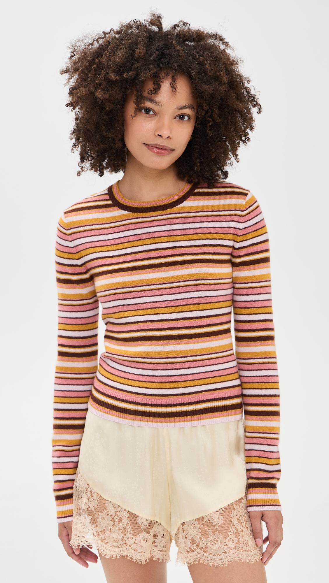 Lian Cashmere Crew Sweater by REFORMATION