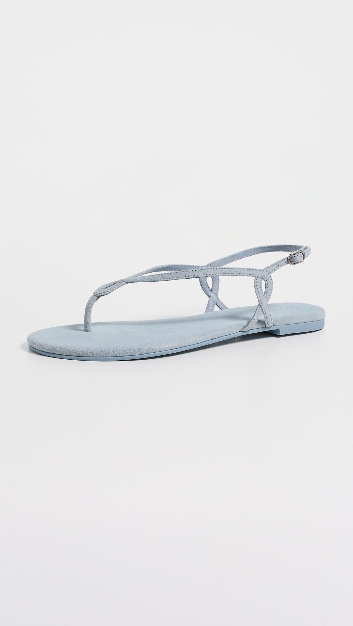 Luna Flat Sandals by REFORMATION